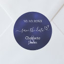 Search for blue save the date stickers Script