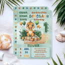 Search for little dino birthday invitations For kids
