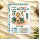 Search for little dino birthday invitations For kids