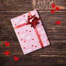 Search for pink red hearts wrapping paper Xoxo