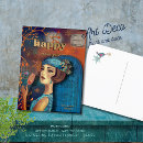 Search for vintage bird paintings postcards Blue