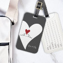 Search for valentines luggage tags Anniversary