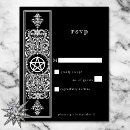 Search for halloween rsvp cards Goth