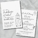Search for passport party invitations Bride