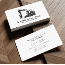 Search for heavy equipment business cards Industrial contractor