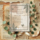 Search for boho chic bridal shower invitations Vintage