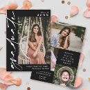 Search for black white graduation invitations Script