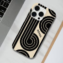 Search for black line art iphone cases Simple
