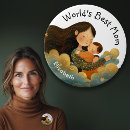 Search for mother day badges World's best mum
