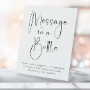 Search for message in a bottle weddings Minimalist