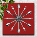 Search for cutlery clocks Cute