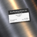 Search for building materials business cards Modern