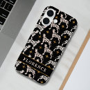 Search for star pattern iphone cases Black and white