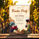 Search for fondue party invitations Cheese