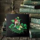Search for green shamrock tiles Irish