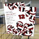 Search for volleyball team invitations For kids