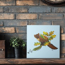 Search for oak leaf tiles Blue