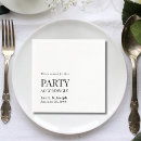 Search for funny wedding napkins Party accordingly