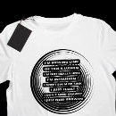 Search for song tshirts Minimalist