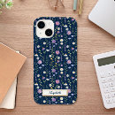 Search for navy background iphone cases Floral