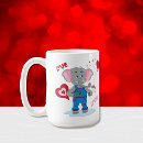 Search for elephant valentine mugs Cute