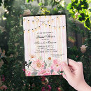 Search for lights bridal shower invitations String of lights
