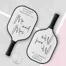 Search for wedding pickleball pickleball paddles Black and white