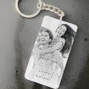 Search for reception key rings Black and white