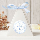 Search for something blue thank you stickers Vintage