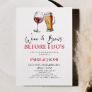 Search for wine rehearsal dinner invitations Before i do's