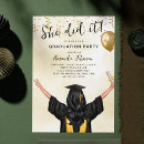Search for she did it invitations Celebration