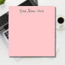 Search for unique notepads Simple