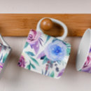 Search for purple floral coffee mugs Watercolor