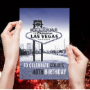 Search for las vegas birthday invitations Unique