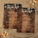 Search for rustic backyard wedding invitations All in one