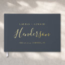 Search for navy blue wedding guest books Foil