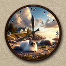 Search for country scene clocks Rustic