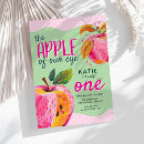 Search for apple birthday invitations Summer