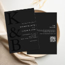 Search for all black party invitations Typography