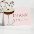 Search for cocktail party thank you cards For her