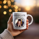 Search for graduation cap mugs Black and white