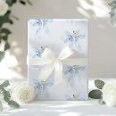Search for blue floral wrapping paper Baby boy shower