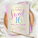 Search for turquoise sweet 16 invitations Birthday
