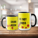 Search for crime scene mugs Police