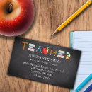 Search for classroom business cards Educator