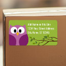 Search for with owl return address labels Cute