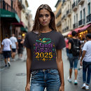 Search for purple and gold womens tshirts Fat tuesday