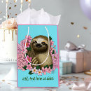 Search for sloth gift bags Cute