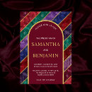Search for jewel tone wedding invitations Modern