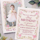 Search for lily birthday invitations Elegant